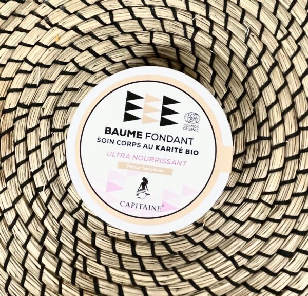 Baume fondant au beurre de karité peau sensible